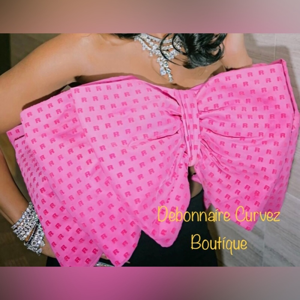 Pink Bow Top